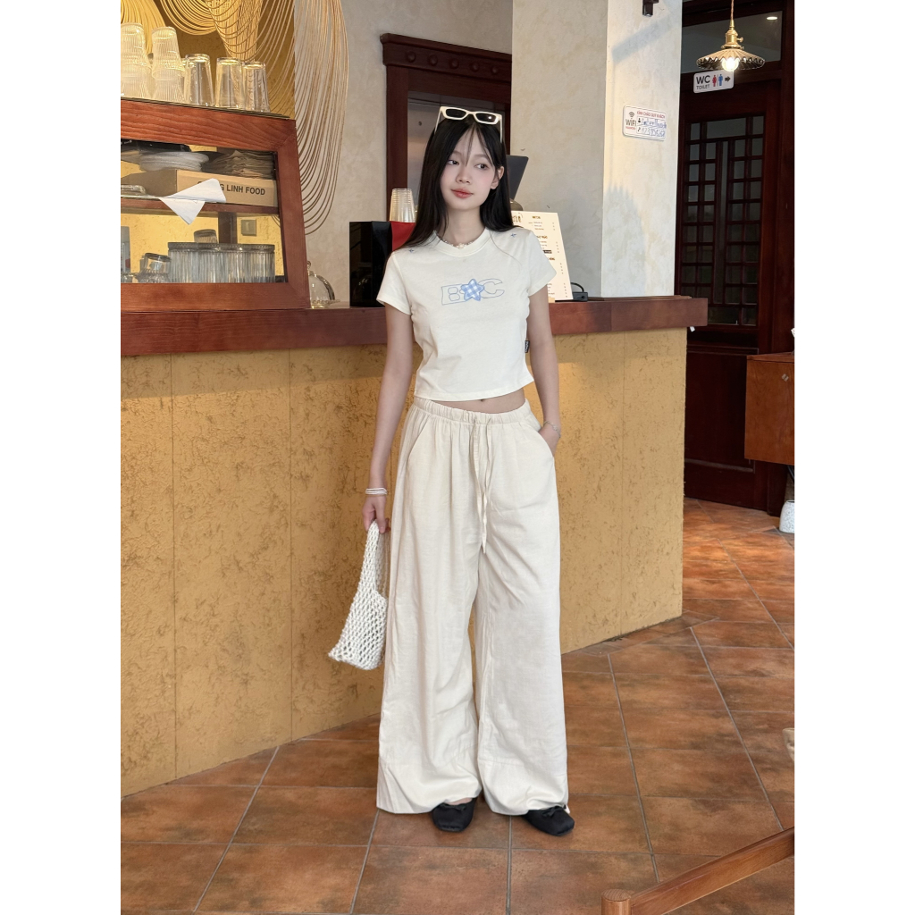 Quần Dài Vải Đũi 𝑩𝒚𝒄𝒂𝒎𝒄𝒂𝒎 Cạp Chun Mềm Mại Thoáng Mát Đa Năng Mùa Thu Mùa Hè QTD009 | BigBuy360 - bigbuy360.vn