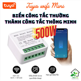 Công Tắc WiFi Thông Minh Tuya Mini Pro (Hỗ trợ cả RF433)  - Biến Thiết Bị Thường Thành Thông Minh
