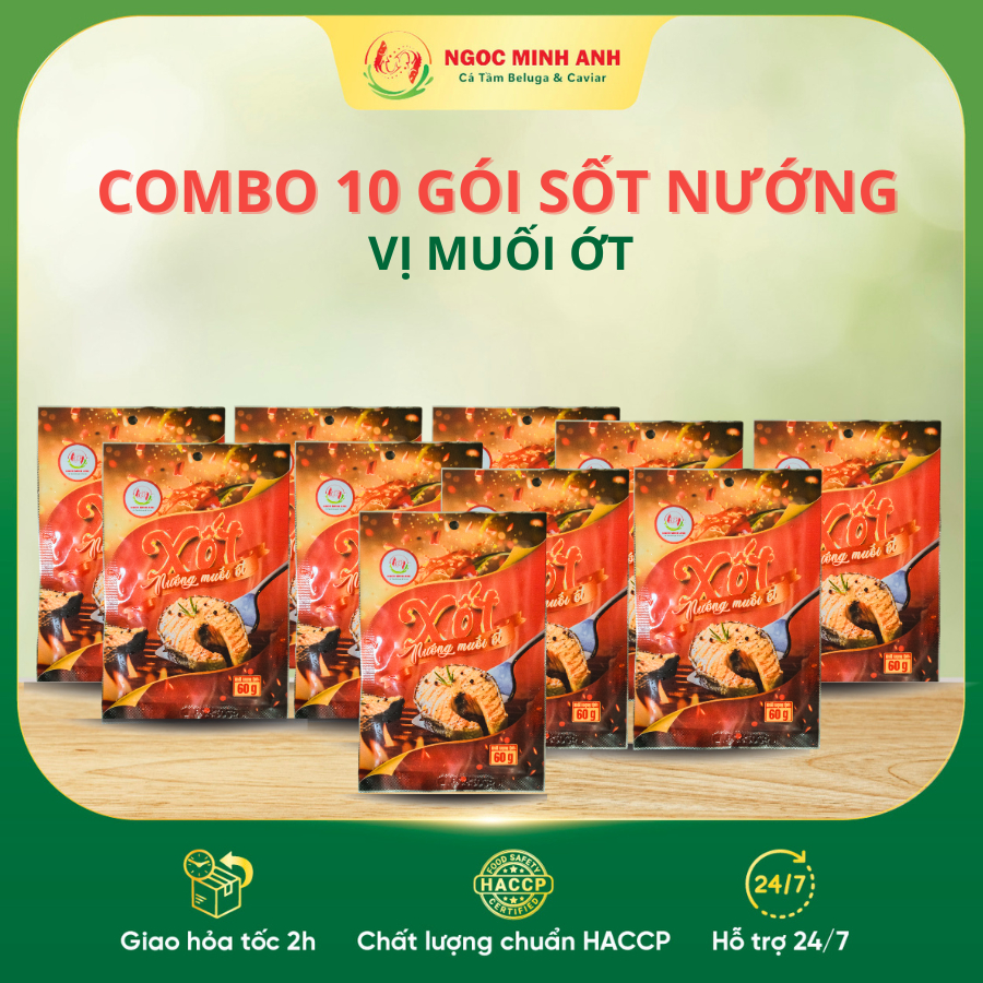 Combo 10 Xốt nướng