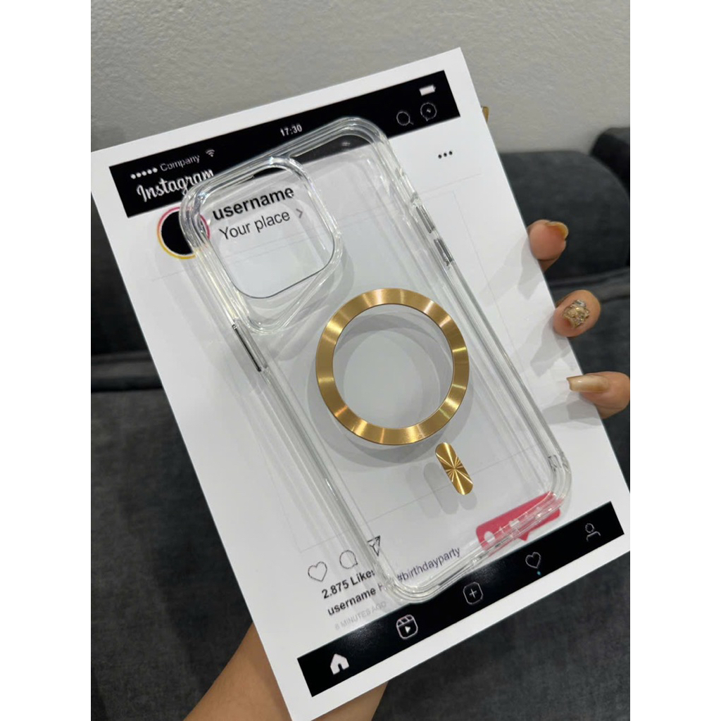 ỐP TỪ TÍNH CANDY CAMERA LỆCH TRONG ACRYLIC CHỐNG Ố FULL DÒNG IPHONE 16 16promax 16pro 16plus 15prm 1