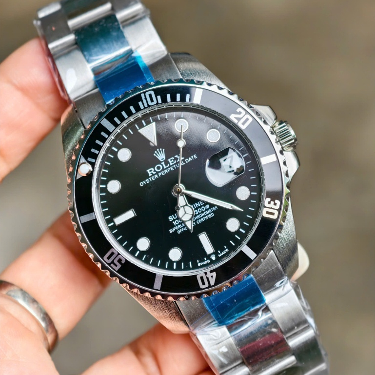 Đồng hồ Rolexx nam. Đồng hồ rolexx nam cơ tự động. Dây thép đúc đặc, bảo hành 1 năm