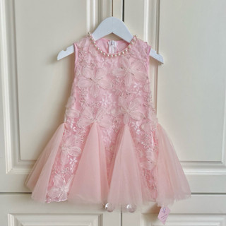 váy công chúa đi tiệc bé gái size đại ❤️10-36kg❤️ đầm hồng lót trong bọc viền may lộn, sinh Nhật, đám cưới, váy Tết