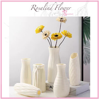 Bình Hoa Nhựa Decor Giả Gốm Cao Cấp, Lọ Cắm Hoa Để Bàn Cắm Hoa Kẽm Nhung, Hoa Giả, Hoa Thật Trang Trí Nhà Cửa