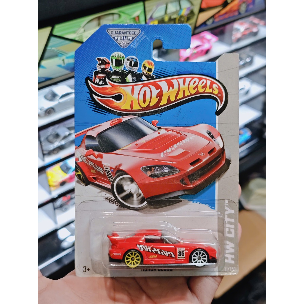 Xe mô hình Hot Wheels HW City 12 Honda S2000 ( Đỏ )