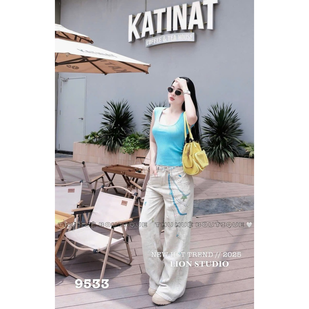 Quần bò 3D 9533 sml  qccc, trung quốc