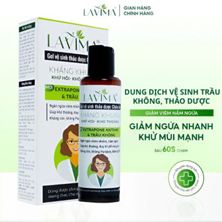Dung Dịch Vệ Sinh Nữ Lavima - Thảo Dược Trầu Không Giảm Viêm Ngứa, Khử Mùi, Nấm Candida 88g