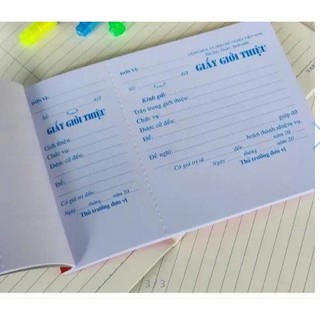 Giấy giới thiệu