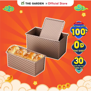  Khuôn nướng bánh mì gối bánh sandwich THE GARDEN IGWT chống dính loại 250g - 450g 