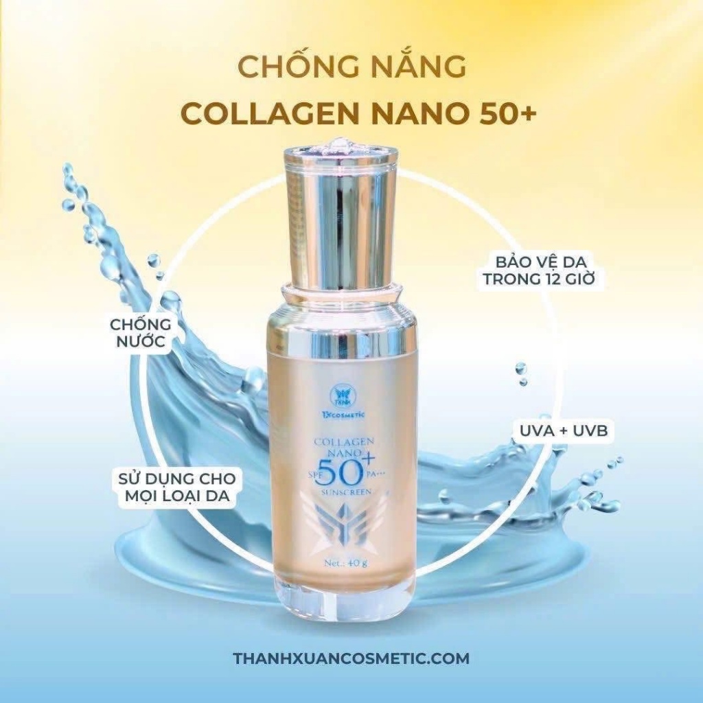 Kem chống nắng NaNo collagel TX cosmetic - 40ml