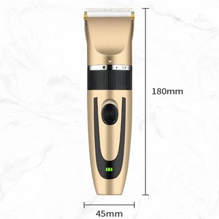 Tông đơ cắt tóc ,Tông Đơ Cắt Tóc CG - Đầu Sạc USB - Tặng 2 Kéo Kèm 9 Phụ Kiện - Tông Đơ Gia Đình Mới Nhất