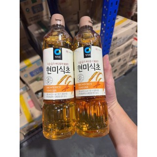 Dấm Gạo Lứt Daesang Hàn Quốc Chai 500ML / 대상) 현미식초 500ML , 900ML