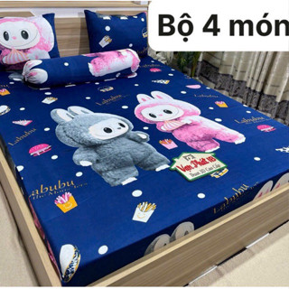 Bộ ga gối 4 món thun Hàn quốc [giá gốc] đủ kích thước