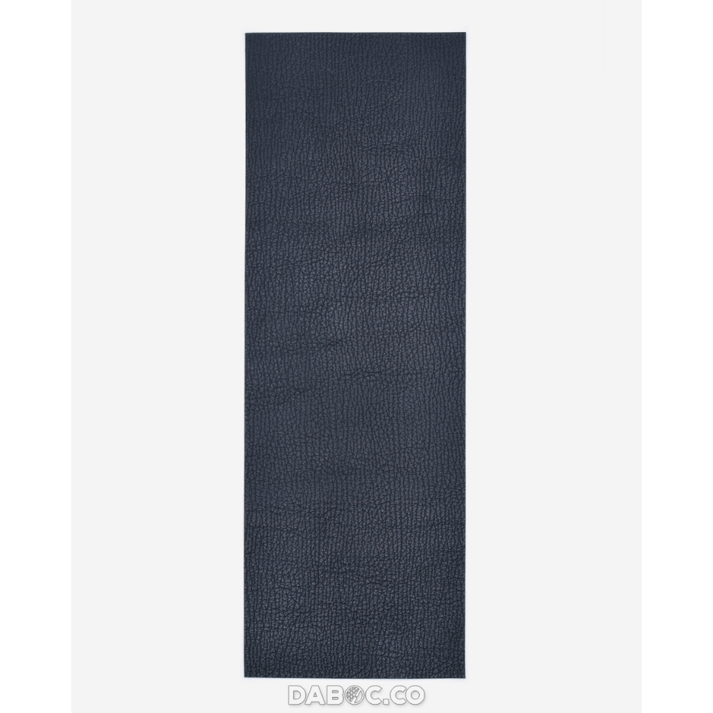 Phôi da bọc cơ bida 32x11cm – Da bò vân cá mập  – Đen