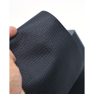 Phôi da bọc cơ bida 32x11cm – Da bò vân cá mập  – Đen