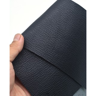 Phôi da bọc cơ bida 32x11cm – Da bò vân cá mập  – Đen