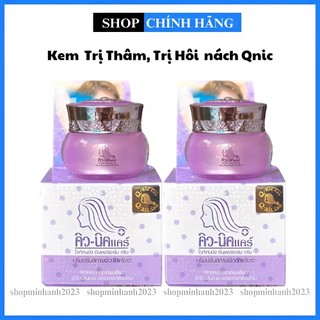  Kem Trắng nách Qnic giảm thâm mông Gối Bikini Q-nic Care Cream Thái Lan 15G - Qnic Tím 