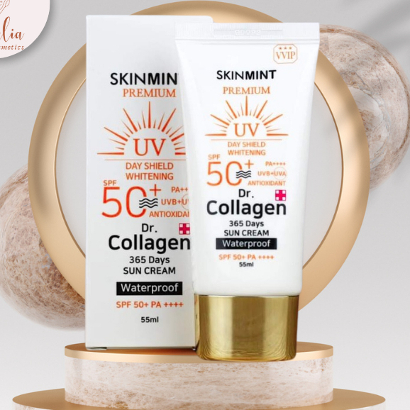 Kem Chống Nắng Sáng Da SKINMINT DR Collagen 356 Days PA++++ SPF 50+
