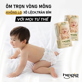 Bỉm Quần mùa hè mềm mỏng siêu mát HIPGIG 50 miếng big Size M-7XL thoáng khí thấm hút tốt.