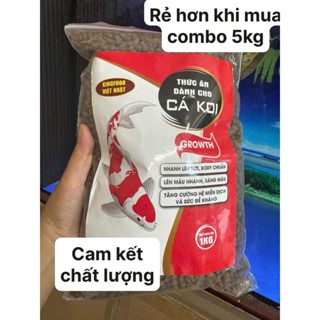Cám cá Koi KingFood cao đạm - tăng size mạnh, lên màu chuẩn