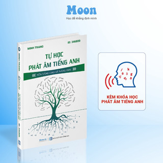  Sách tự học phát âm tiếng anh nền tảng cho kỹ năng đọc -  moonbook. 