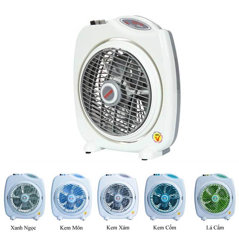 Quạt hộp mini Senko 5 cánh BD230 28W BH chính hãng 2 năm