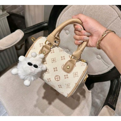 (Tặng móc khoá) Túi Xách Nữ Cầm Tay Đeo Chéo Hoạ Tiết Sang Chảnh CUN633