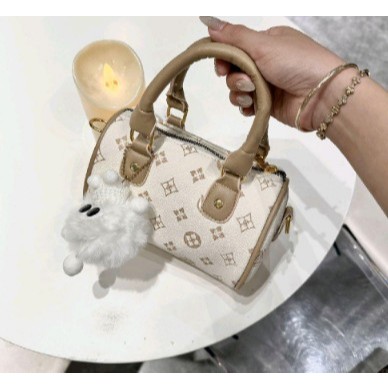 (Tặng móc khoá) Túi Xách Nữ Cầm Tay Đeo Chéo Hoạ Tiết Sang Chảnh CUN633 | BigBuy360 - bigbuy360.vn