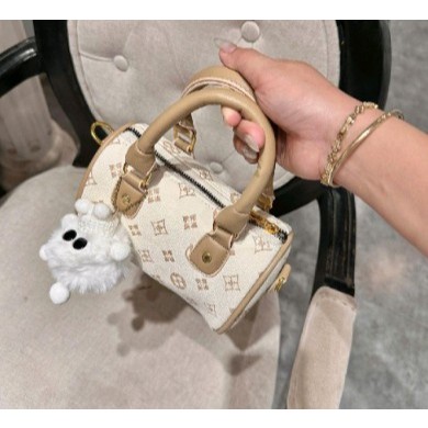 (Tặng móc khoá) Túi Xách Nữ Cầm Tay Đeo Chéo Hoạ Tiết Sang Chảnh CUN633 | BigBuy360 - bigbuy360.vn