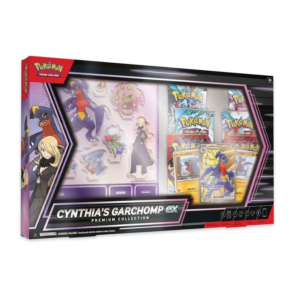 Pokémon TCG: Hộp thẻ bài Cynthia's Garchomp ex Premium Collection