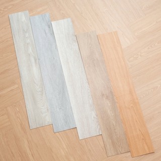 COMBO 10 TẤM - Dán sàn  xốp giả gỗ loại 1 có sẵn keo dán Vân sần, kích thước dài 45cm rộng 15cm dày 2mm