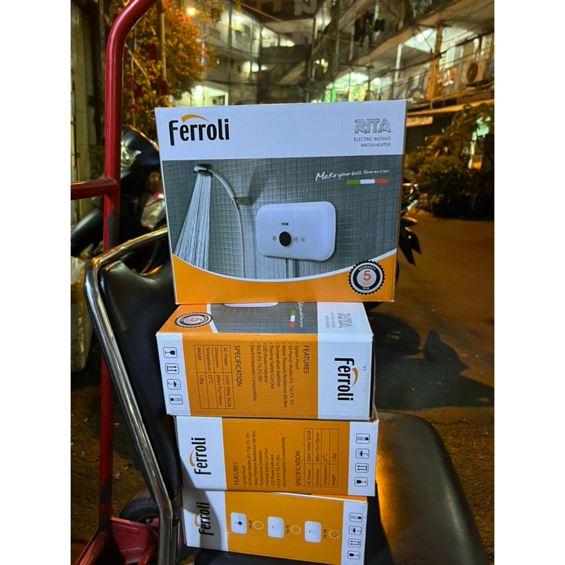 Máy Nước Nóng Trực Tiếp FERROLI RITA 4.5 / Rita FS-4.5 TM -RITA FS-4.5TM - Rita FS TM - RITA FS-4.5T