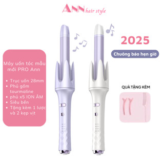 Máy uốn tóc tự động mẫu mới Pro - size 28mm - Trục uốn phủ gốm, phủ ion âm bảo vệ tóc - Ann Hair Style