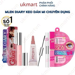  Mlen Diary 1.5ml KEO DÁN MI giả tự dính an toàn không gây kích ứng nhanh khô Trang Điểm Nữ 