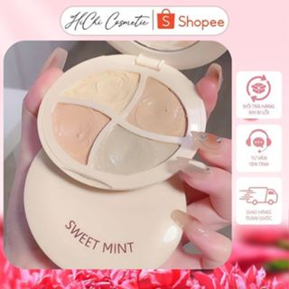  Kem Che Khuyết Điểm 4 Màu Chuyên Nghiệp  Sweet Mint – Che Mụn Quầng Thâm Tạo Khối Tự Nhiên 