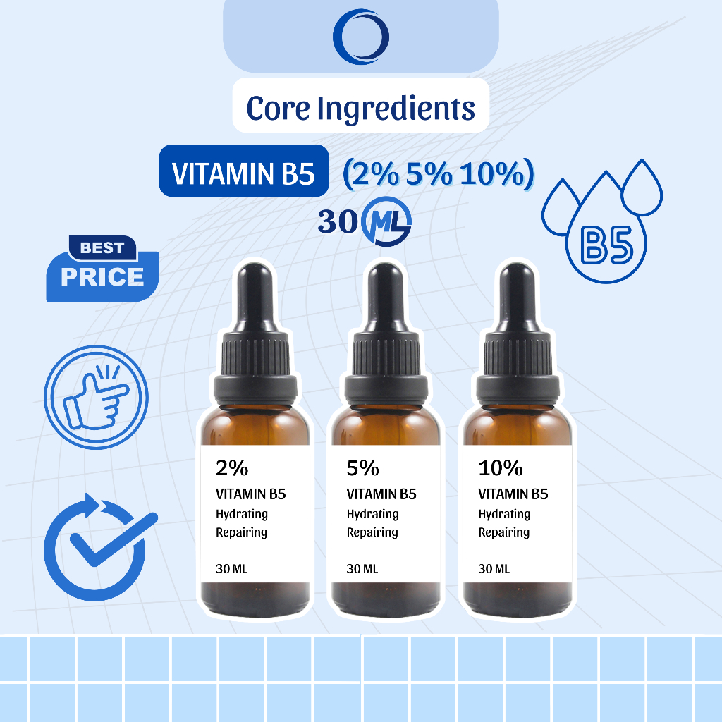 Vitamin B5 (D-Panthenol) 2% 5% 10% - Nguyên Liệu Mỹ Phẩm | BigBuy360 - bigbuy360.vn