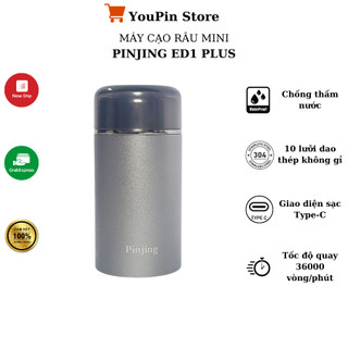 Máy cạo râu mini Pinjing ED1 Plus - Máy cạo râu mini Pinjing Cube 2in1 K9 - Bảo hành 6 tháng