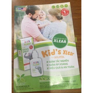 Xịt mũi cho bé chất lượng cao Kid's Xlear 22ml