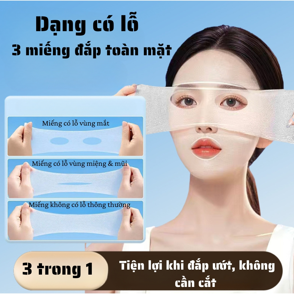 Ảnh 8 của Mặt nạ nén BEABIAI thiết kế mỏng nhẹ, ôm sát khuôn mặt, ngấm nước và hút lotion tốt