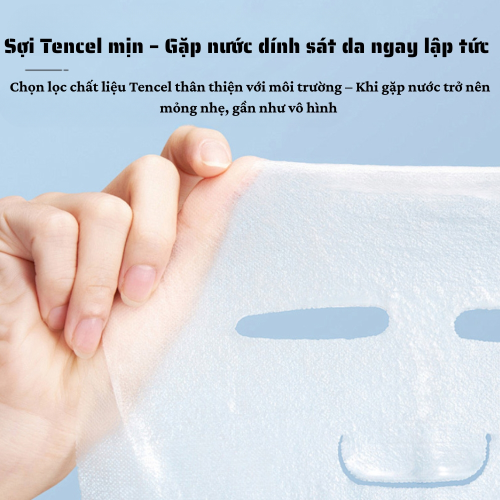 Ảnh 4 của Mặt nạ nén BEABIAI thiết kế mỏng nhẹ, ôm sát khuôn mặt, ngấm nước và hút lotion tốt