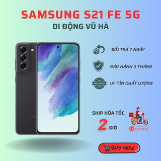  Điện thoại Samsung S21 FE 5G Mỹ Ram 6 128 Snap 888 zin đẹp 