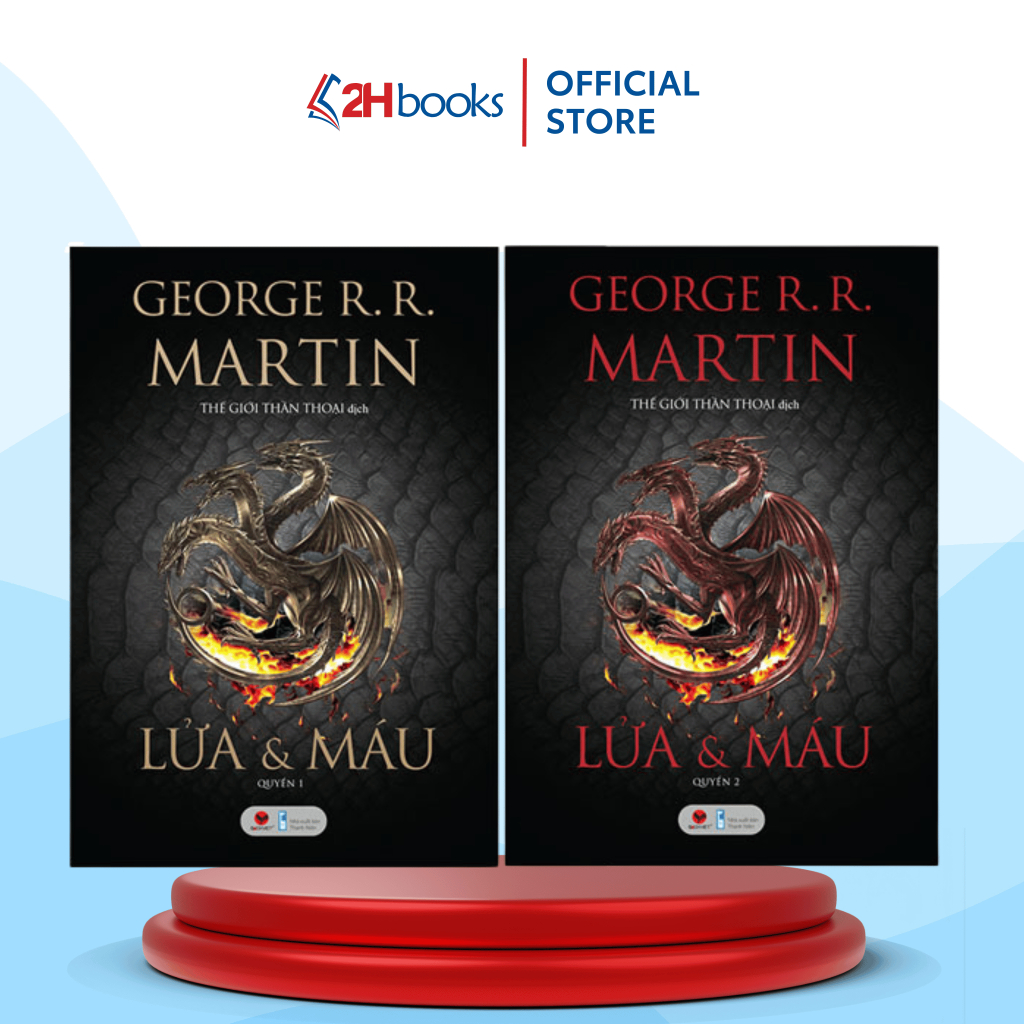 Sách Lửa và máu tập 1, tập 2 - 2H Books