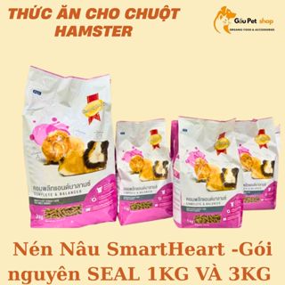   Nâu nén Thức ăn cho chuột Hamster Chuột Lang Bọ Ú Thỏ và các loại thú gặm nhấm - Gói 1kg- 3kg 
