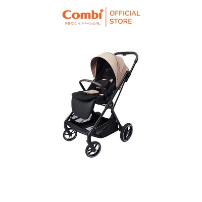 Xe đẩy gấp gọn 2 chiều Combi Citta Plus - Màu be