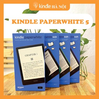 Máy đọc sách Kindle Paperwhite 5 (11th) + BAO DA và kho sách (đọc thêm mô tả) PPW5
