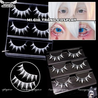  Mi Giả Trắng Cosplay Mi Trên Dưới Trang Điểm Makeup Anime Douyin Lolita Hộp 3 Cặp 