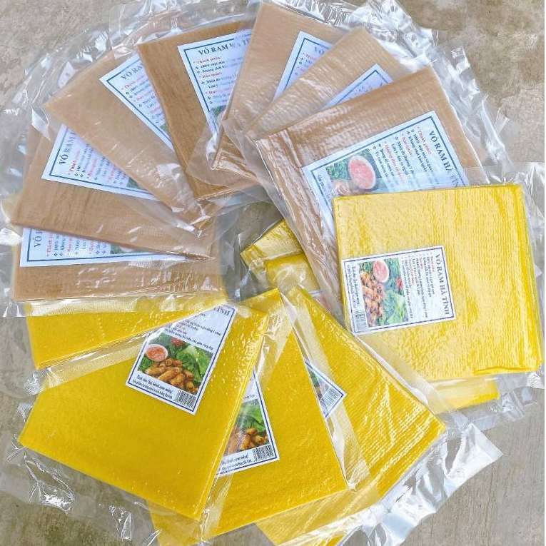 Lá Bánh ram Hà tĩnh - Vỏ bánh đa nem giòn ngon