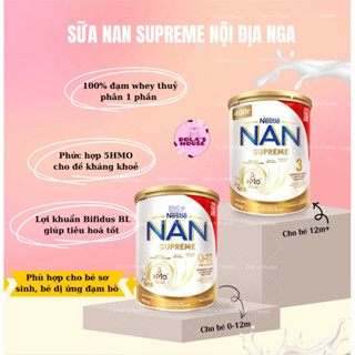 SỮA NAN SUPREME HMO 400G/800G