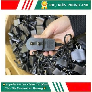 Nguồn 5v2a chân to dùng cho bộ converter quang 3100, gs03 hoặc bộ kéo dài 60m, bộ chia hdmi
