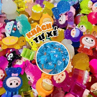  Túi Mù Mini Mẫu Dạ Quang Lộn Xộn Túi Kẹo Bóc Quà Bí Mật Mẫu Dạ Quang Blind Bag Kẹo Bóc Quà Test Nhân Phẩm Cho Bé 