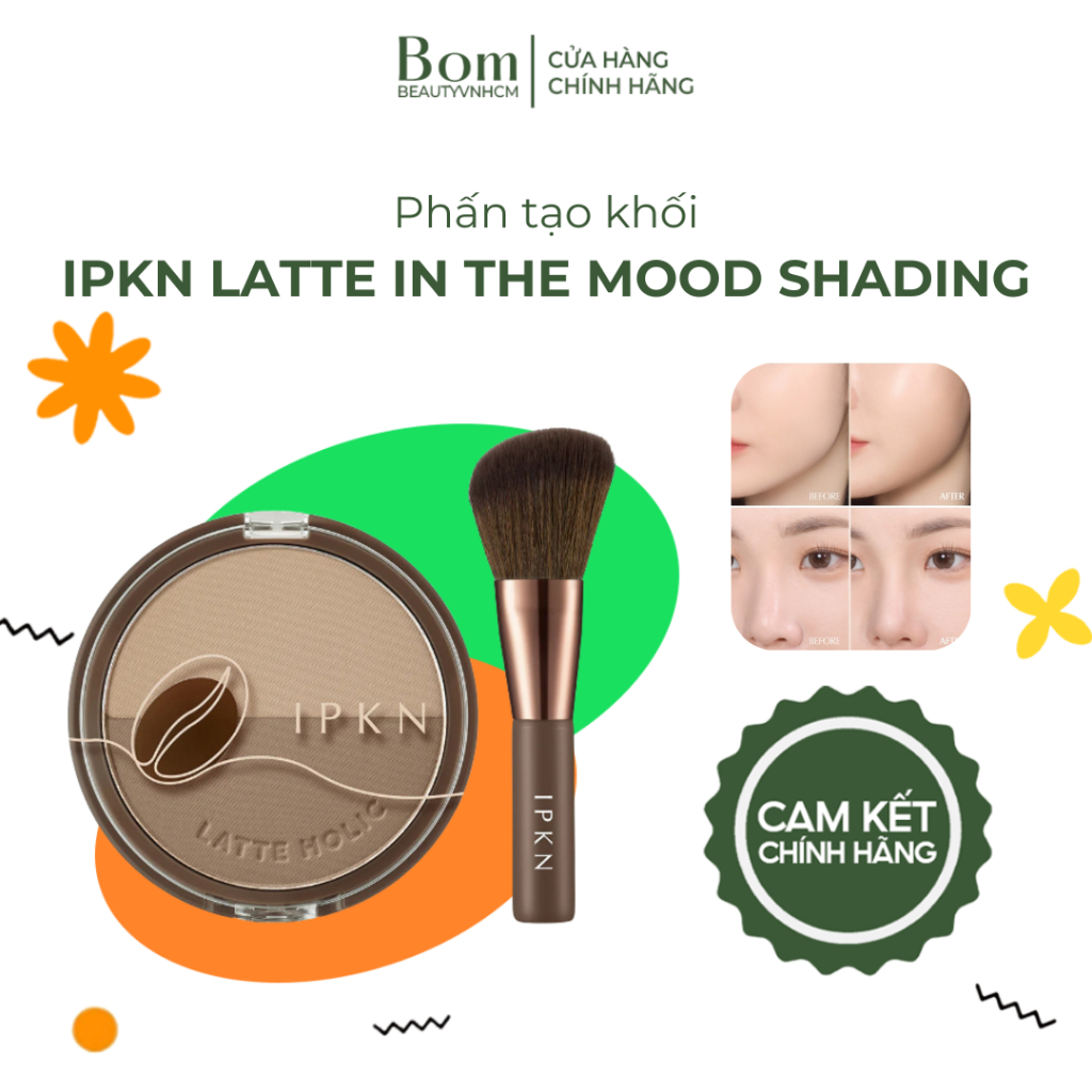 Tạo khối kèm cọ IPKN Latte Holic(06/2027)